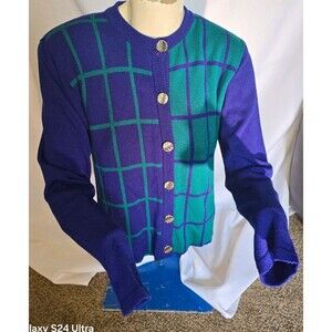 Retro Ami Knits Button Down Sweater Size 6